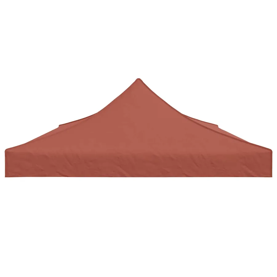 Toit de tente de réception 6x3 m Terre cuite 270 g/m² - 4