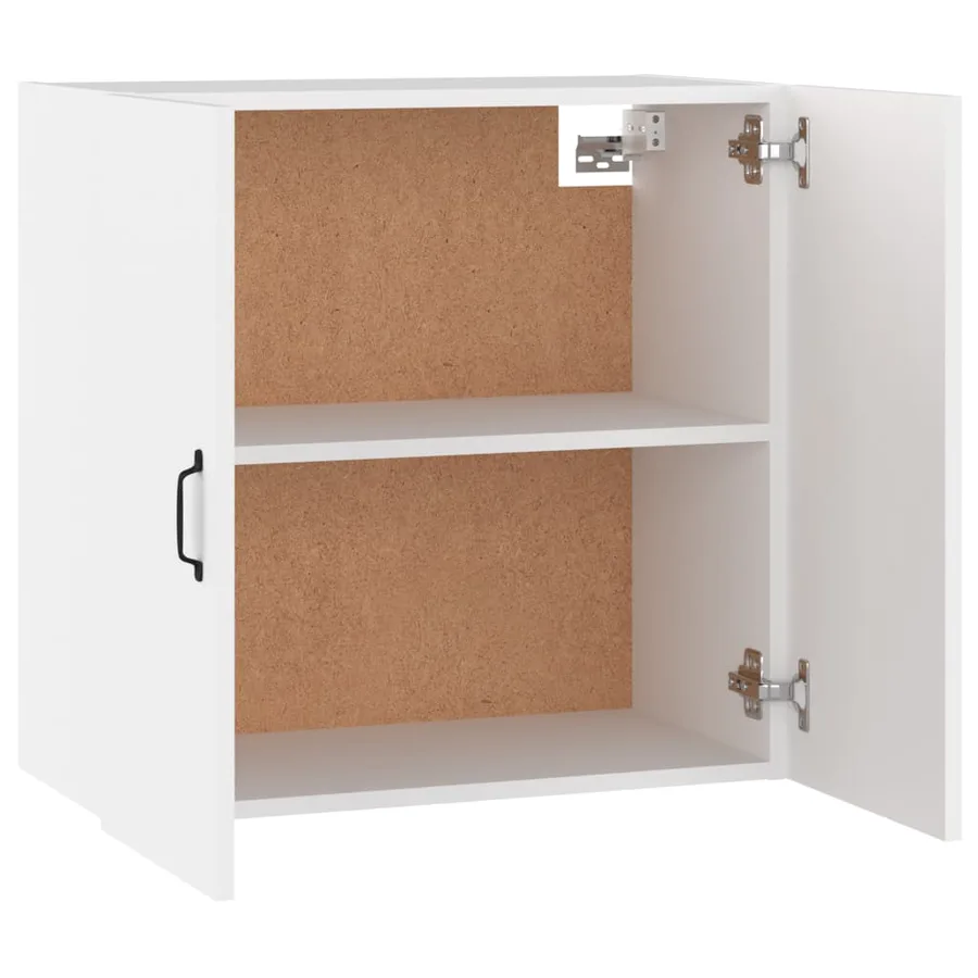 Armoire murale Blanc 60x31x60 cm Bois d'ingénierie - 8