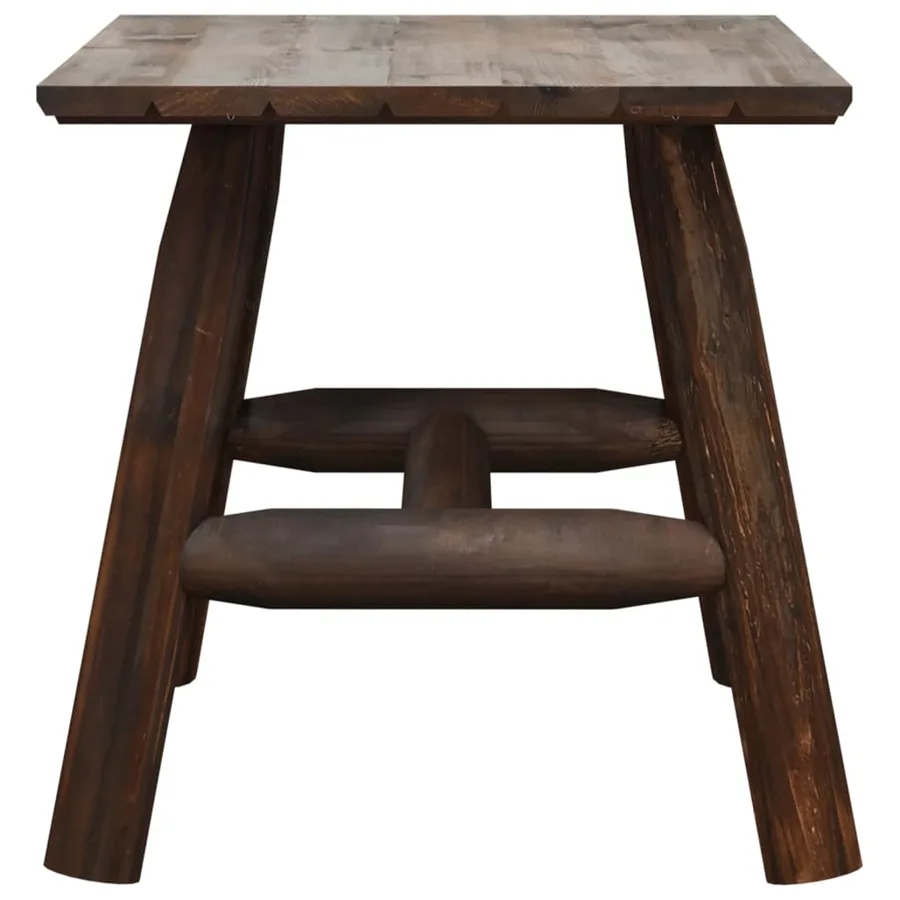 Table d'appoint 49x49x50 cm bois massif d'épicéa - 3