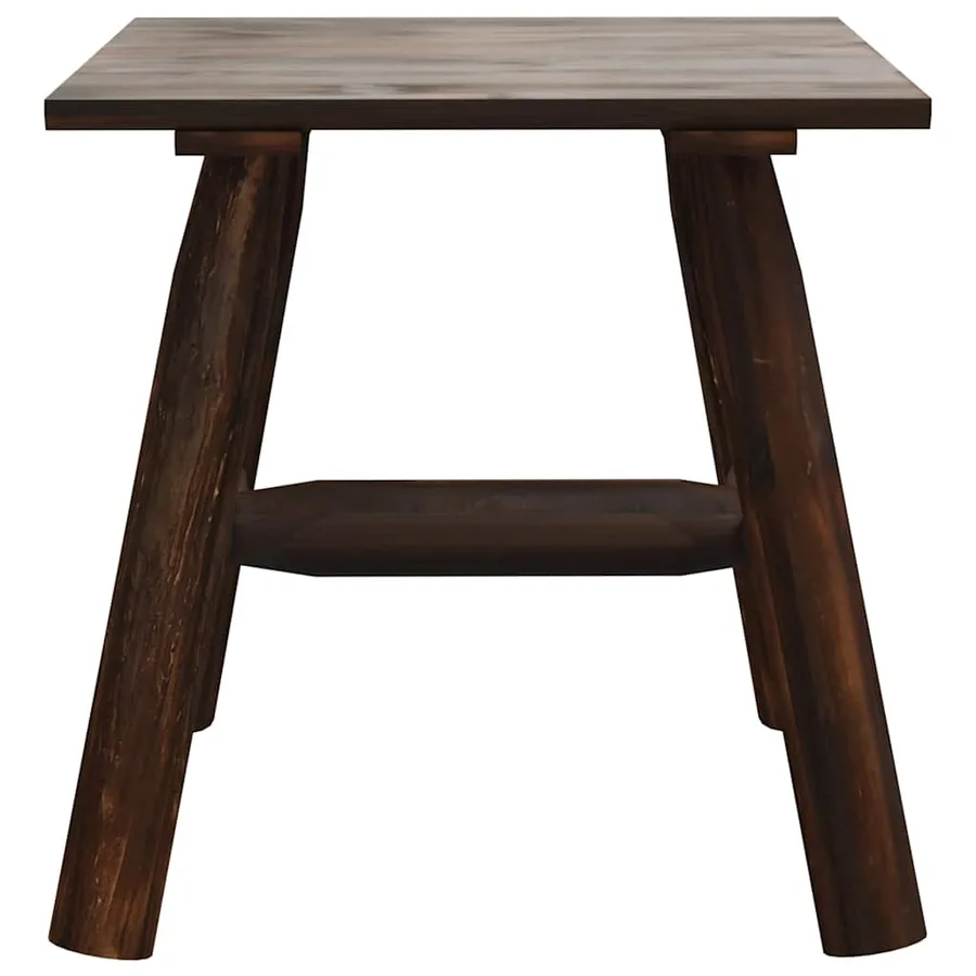 Table d'appoint 49x49x50 cm bois massif d'épicéa - 4
