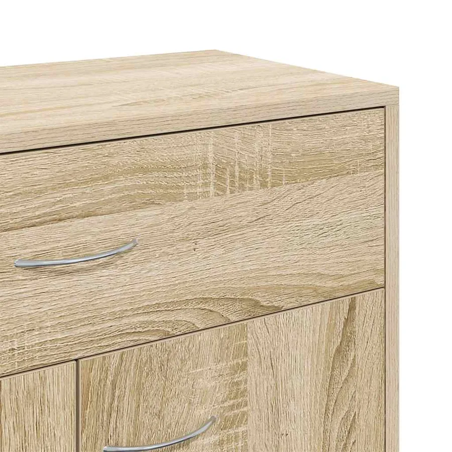 Buffet Chêne sonoma 60x30x75 cm Bois d'ingénierie - 10