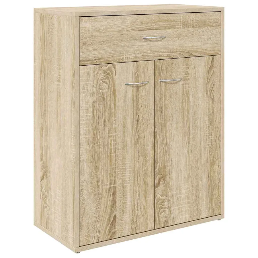 Buffet Chêne sonoma 60x30x75 cm Bois d'ingénierie - 2