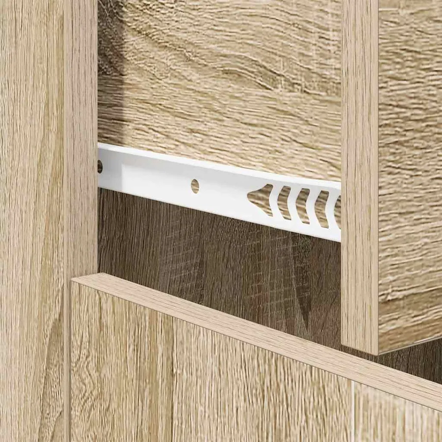 Buffet Chêne sonoma 60x30x75 cm Bois d'ingénierie - 9