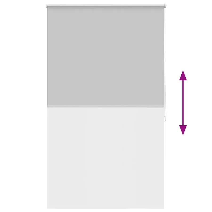 Store enrouleur occultant 104,4 x 175 cm, largeur du tissu 100 cm, gris - 9