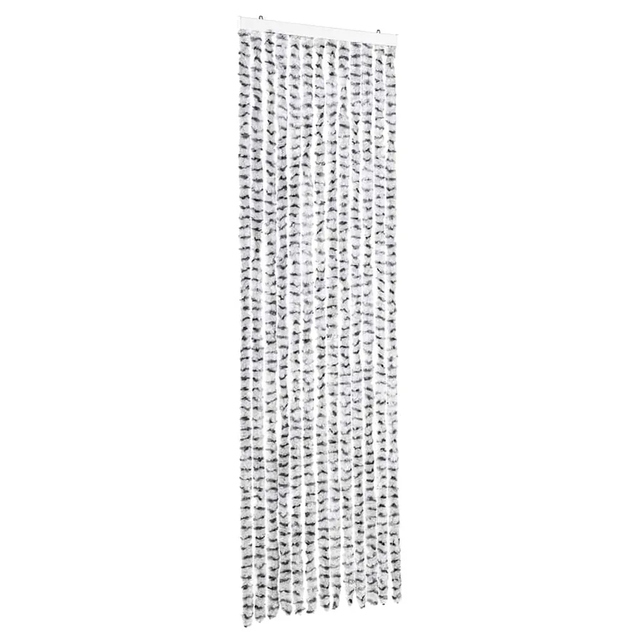 Moustiquaire Gris clair et gris foncé 56x185 cm Chenille - 2