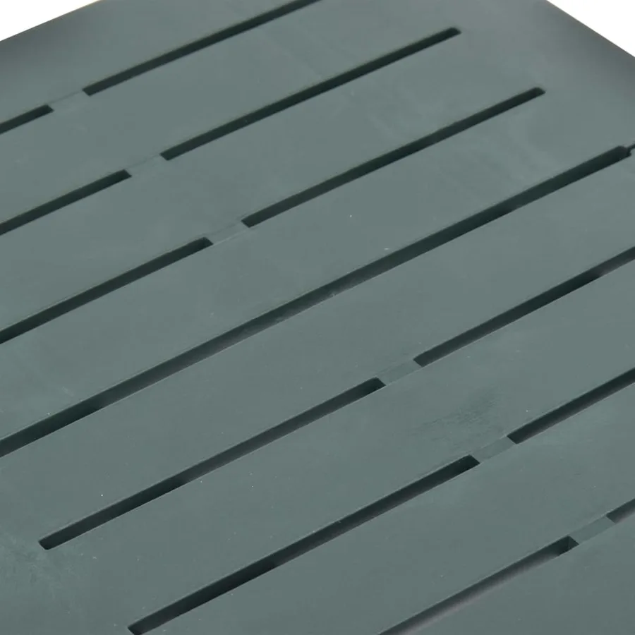Table pliable de jardin vert 45x43x50 cm plastique - 6