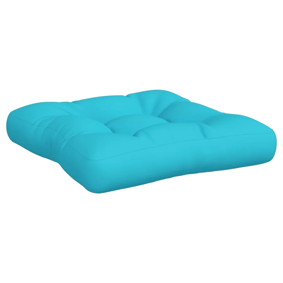 Coussins de palette lot de 2 turquoise tissu Oxford - 6