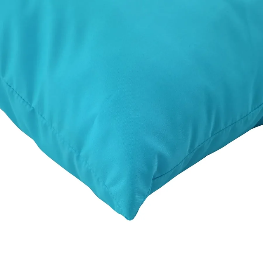 Coussins de palette lot de 2 turquoise tissu Oxford - 8