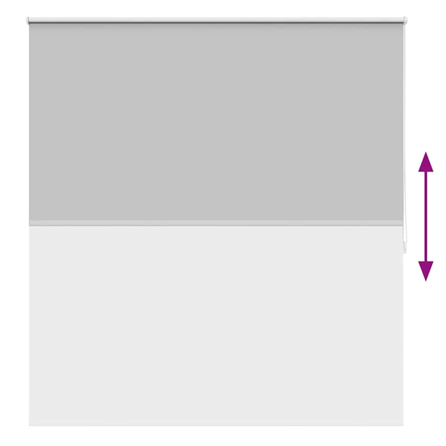 Store enrouleur occultant 164,4 x 175 cm, largeur du tissu 160 cm, gris - 9