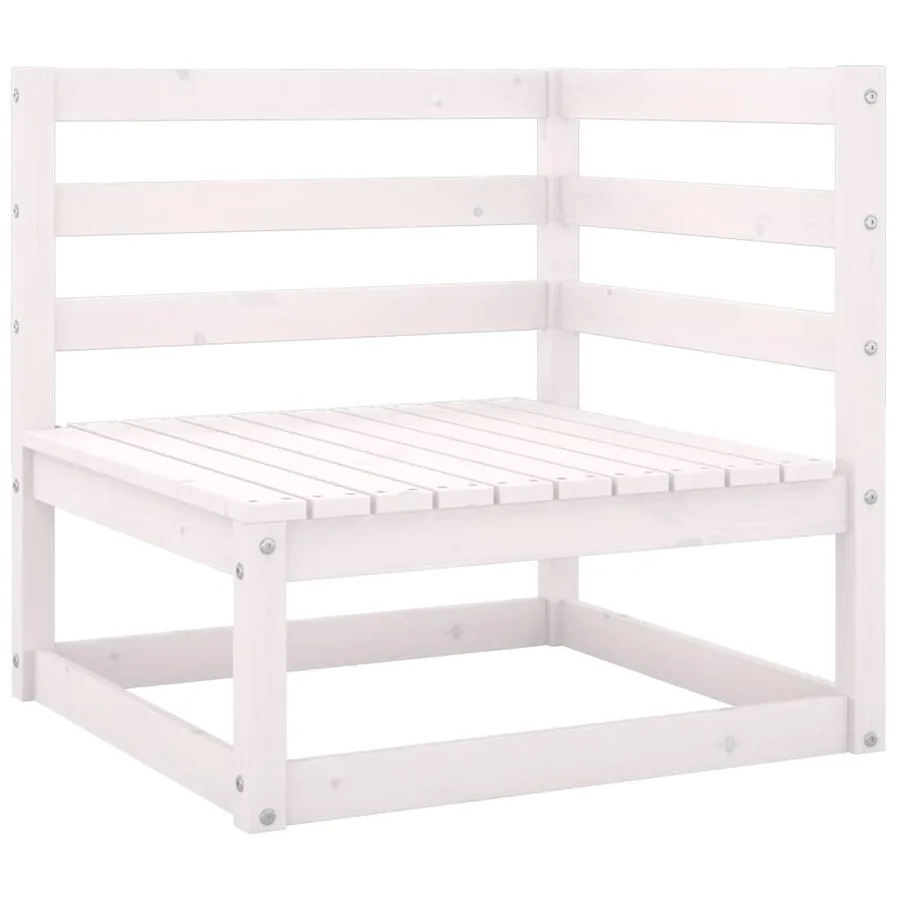 Salon de jardin 6 pcs avec coussins Bois de pin massif - 4