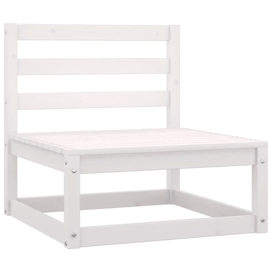 Salon de jardin 6 pcs avec coussins Bois de pin massif - 5
