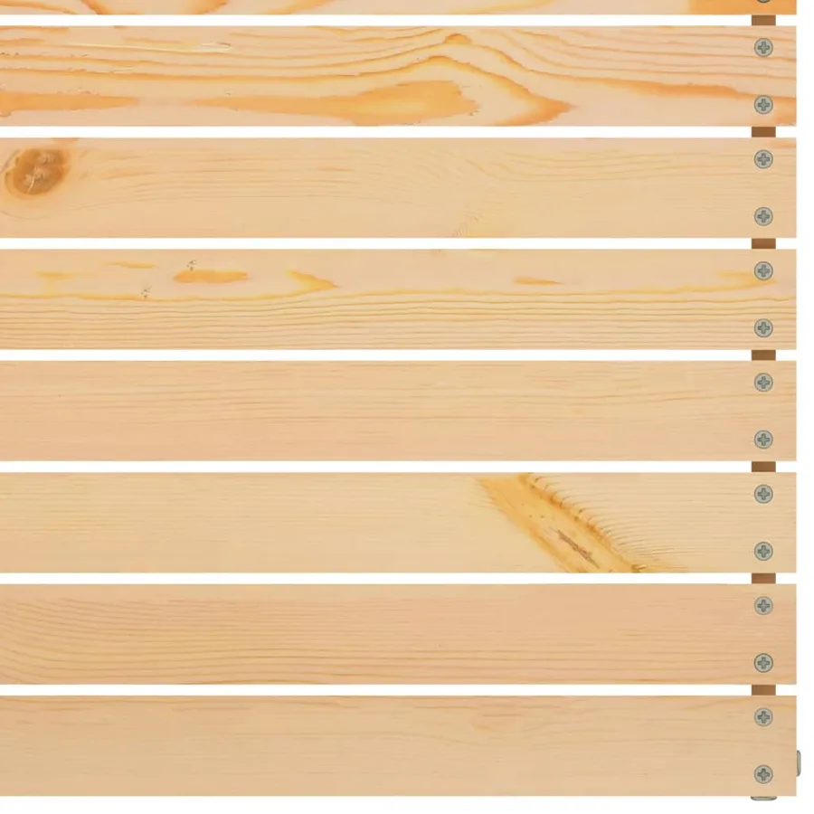 Salon de jardin 8 pcs Bois de pin massif - 6