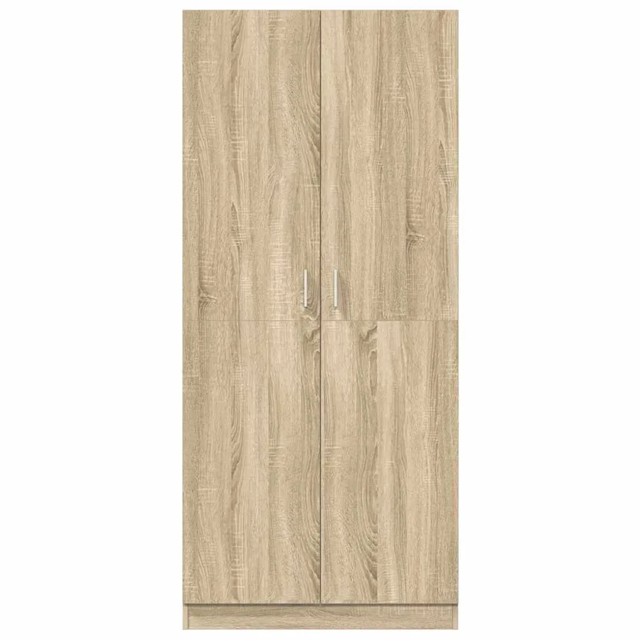 Garde-robe Chêne sonoma 80x52x180 cm Bois d’ingénierie - 5