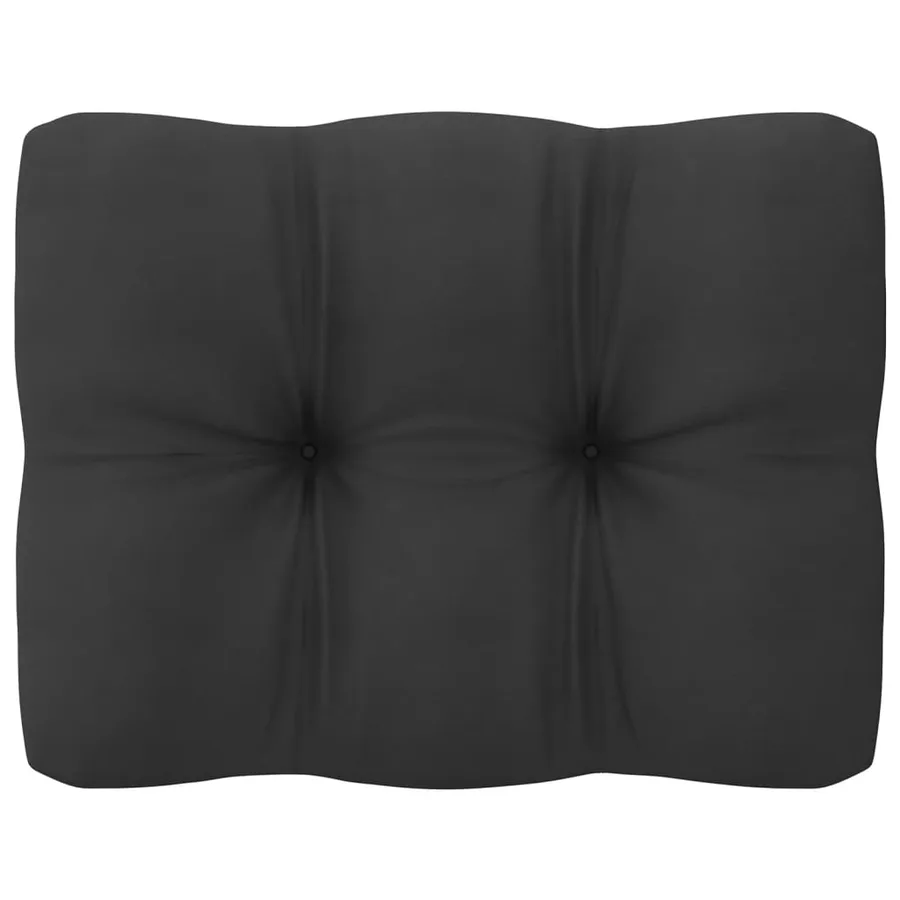 Salon de jardin 5 pcs avec coussins Bois de pin massif - 13