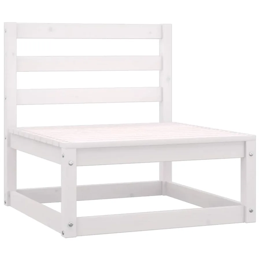 Salon de jardin 5 pcs avec coussins Bois de pin massif - 5