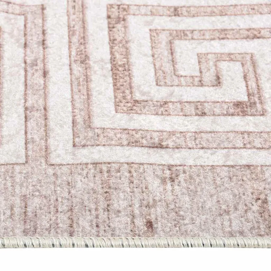 Tapis lavable 80x150 cm Beige - 3