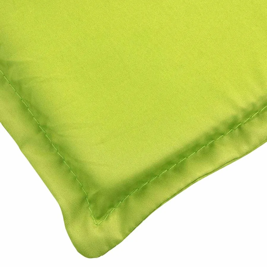 Coussin de chaise longue vert vif 186x58x4 cm tissu oxford - 8