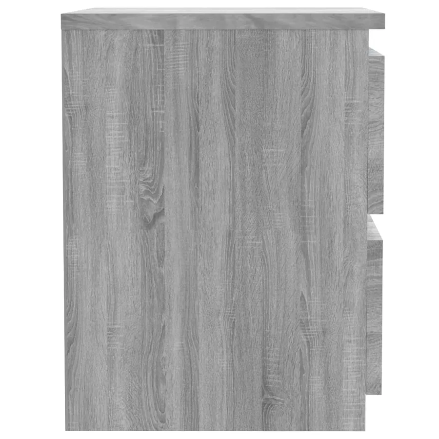 Table de chevet grise Sonoma 30x30x40 cm en bois composite - 4