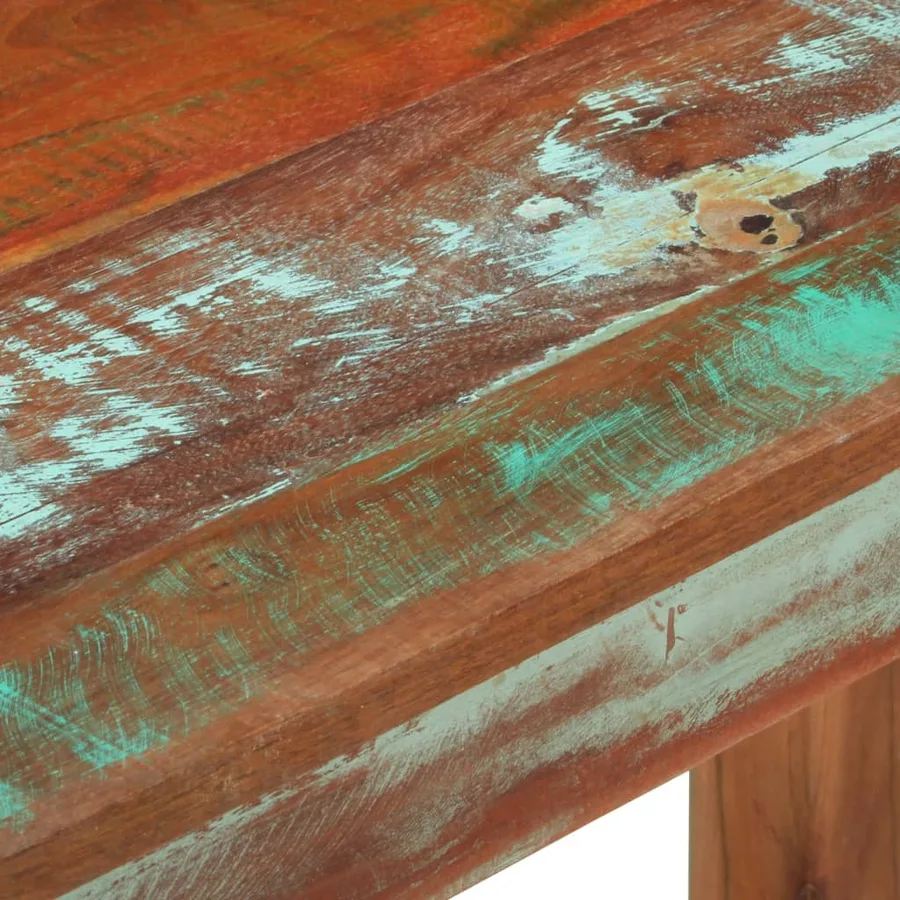 Table console 110x35x76 cm Bois de récupération massif - 5