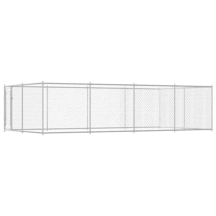 Chenil extérieur pour chiens 7,6 x 3,8 x 1,9 m - 2