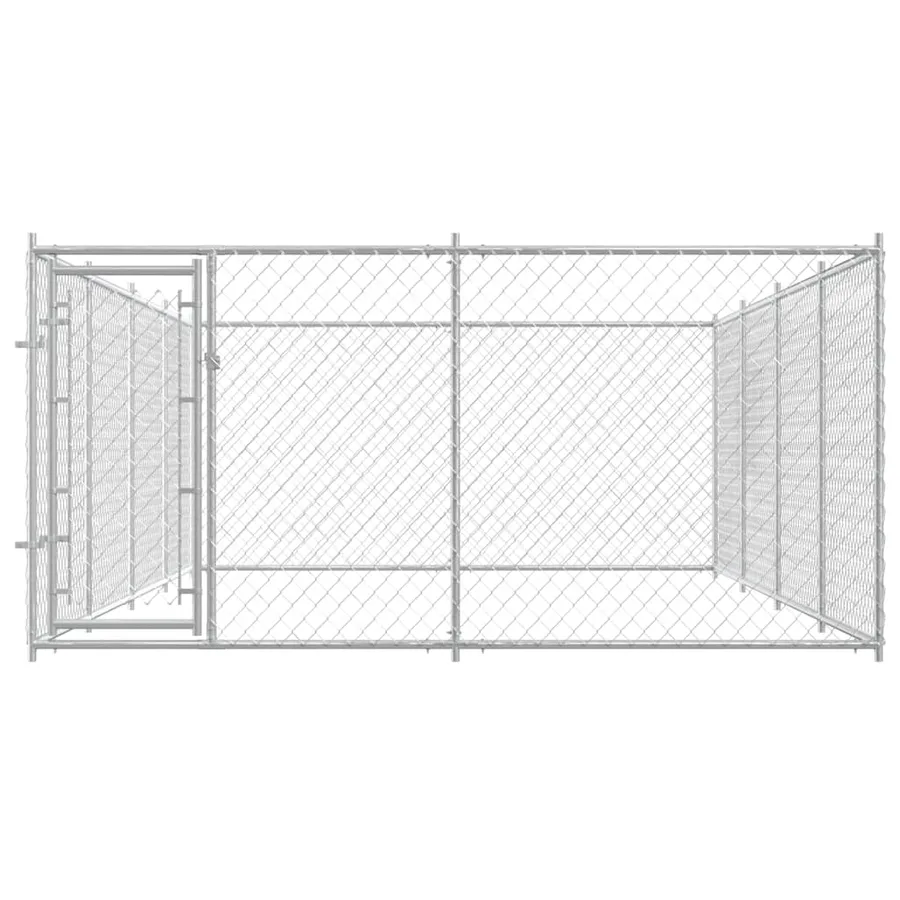Chenil extérieur pour chiens 7,6 x 3,8 x 1,9 m - 4