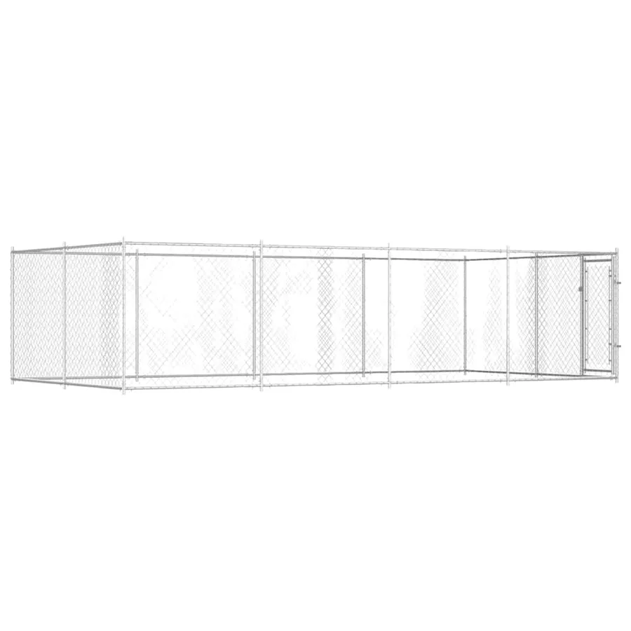 Chenil extérieur pour chiens 7,6 x 3,8 x 1,9 m - 5