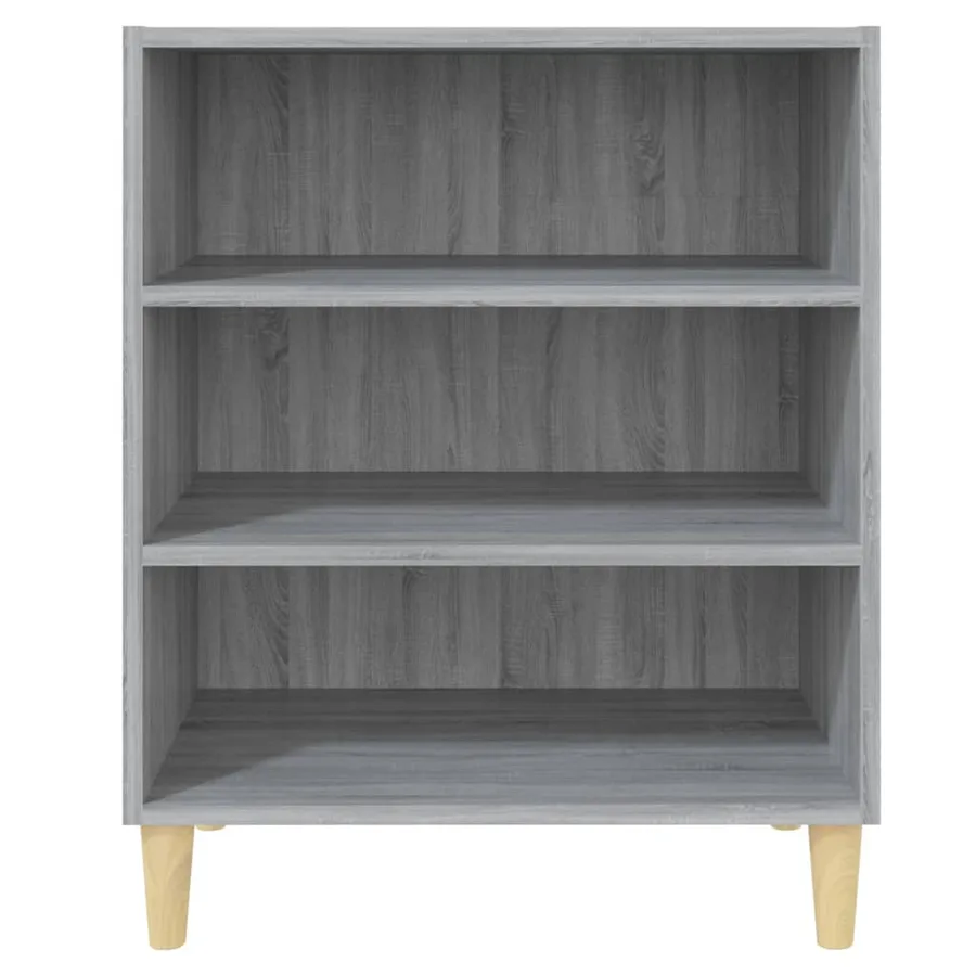 Buffet sonoma gris 57x35x70 cm bois d'ingénierie - 4