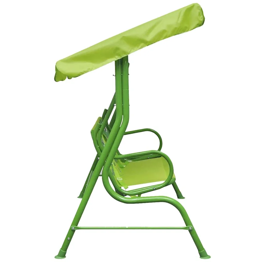 Siège balançoire pour enfants vert - 3