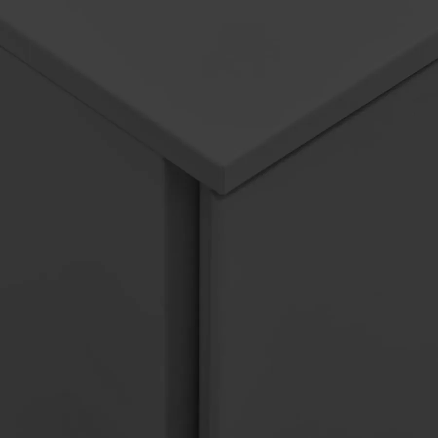 Classeur mobile Anthracite 39x45x67 cm Acier - 6