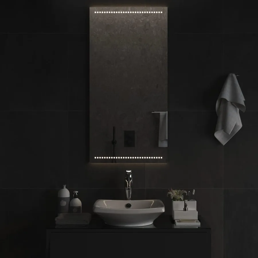 Miroir de salle de bain à LED 50x100 cm - 3