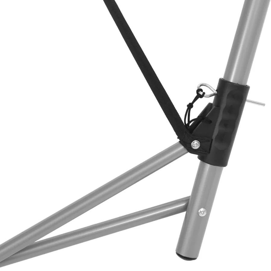 Hamac avec support pliable Marron - 7