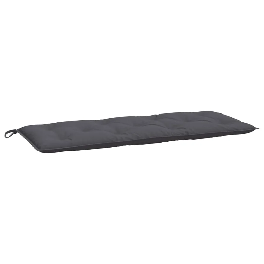 Coussins de banc de jardin lot de 2 anthracite tissu Oxford - 4