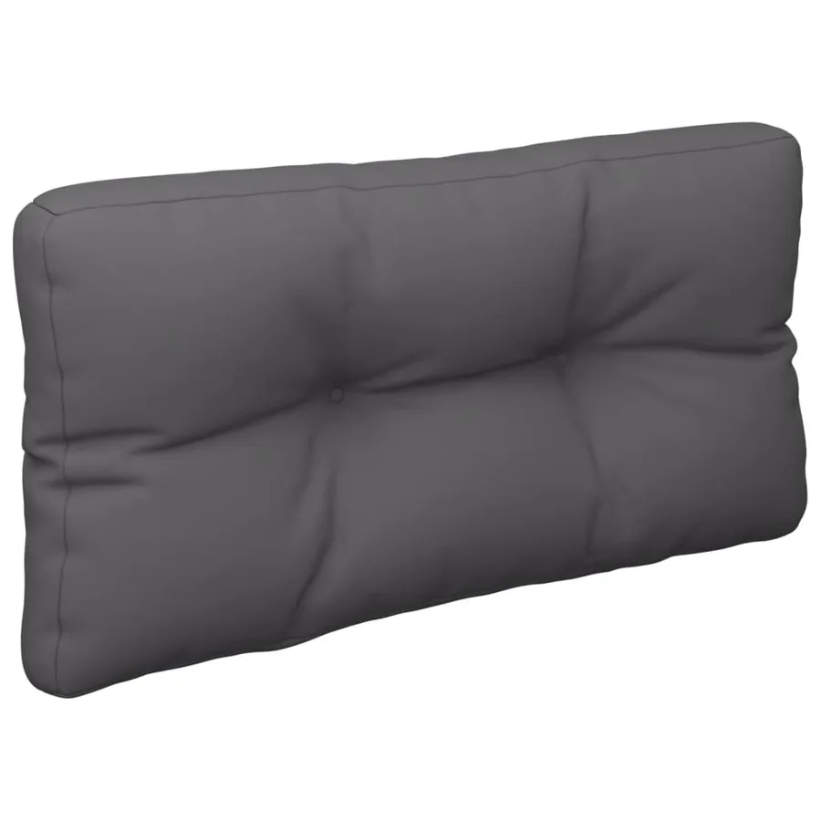 Coussins de palette lot de 2 anthracite tissu - 5