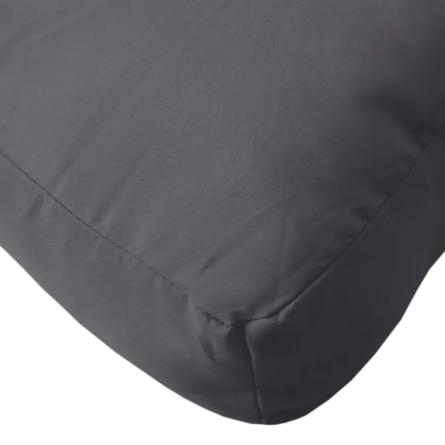 Coussins de palette lot de 2 anthracite tissu - 7