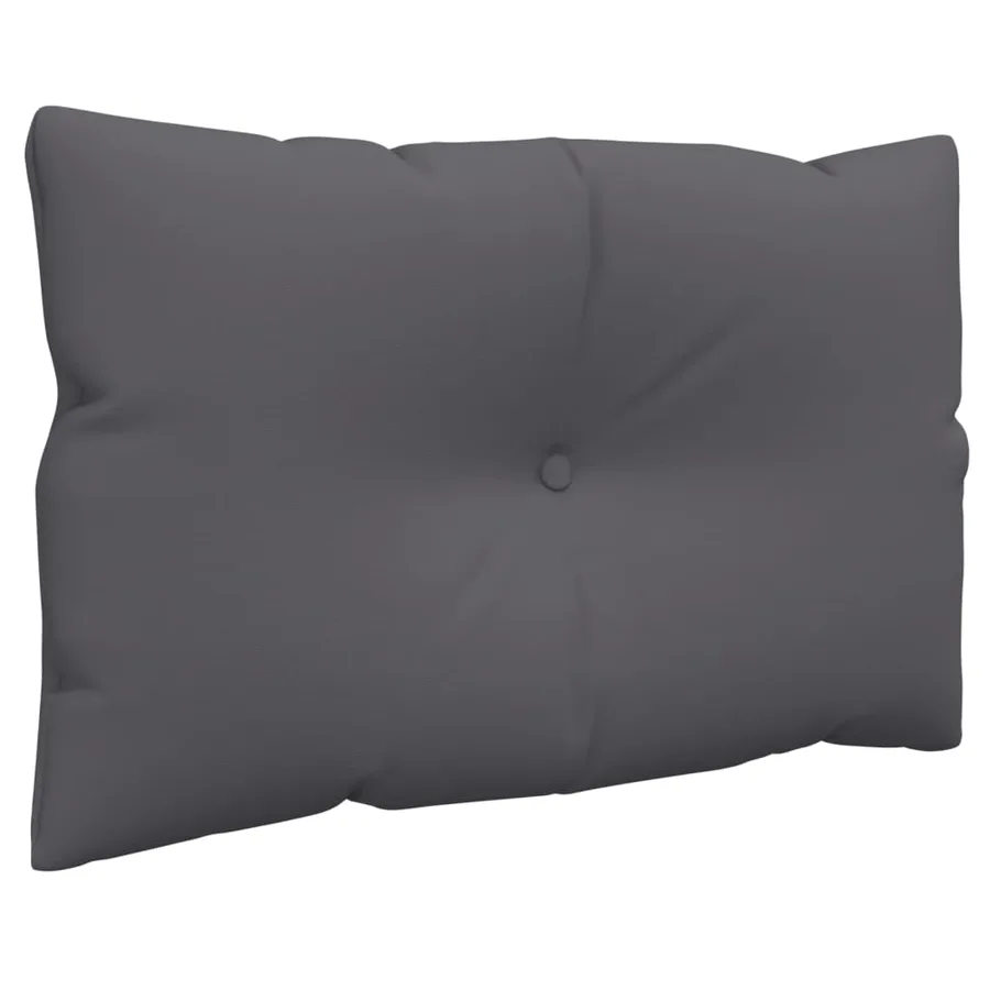 Coussins de palette lot de 2 anthracite tissu - 5