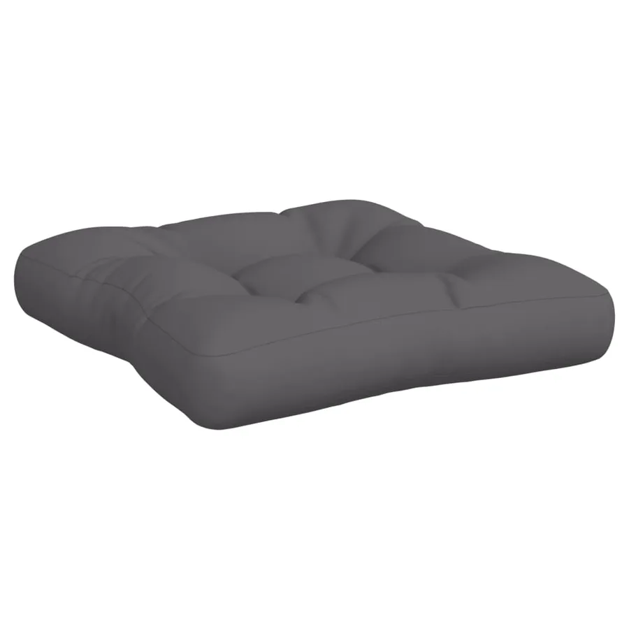 Coussins de palette lot de 2 anthracite tissu - 6