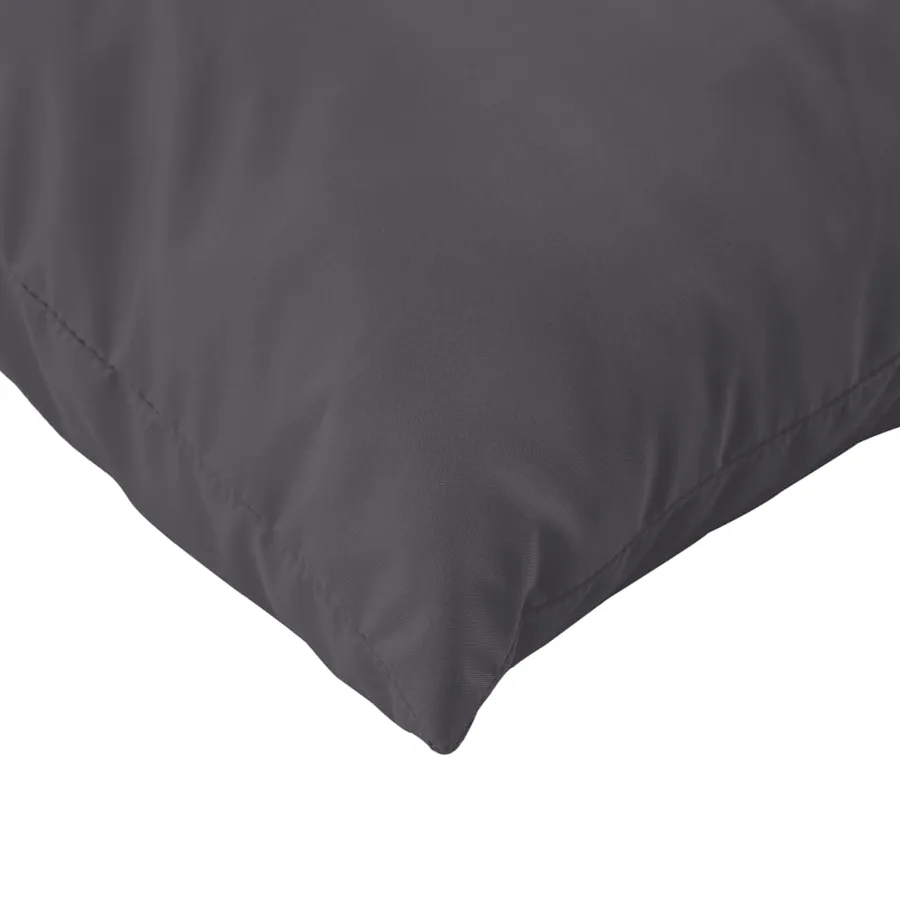 Coussins de palette lot de 2 anthracite tissu - 8