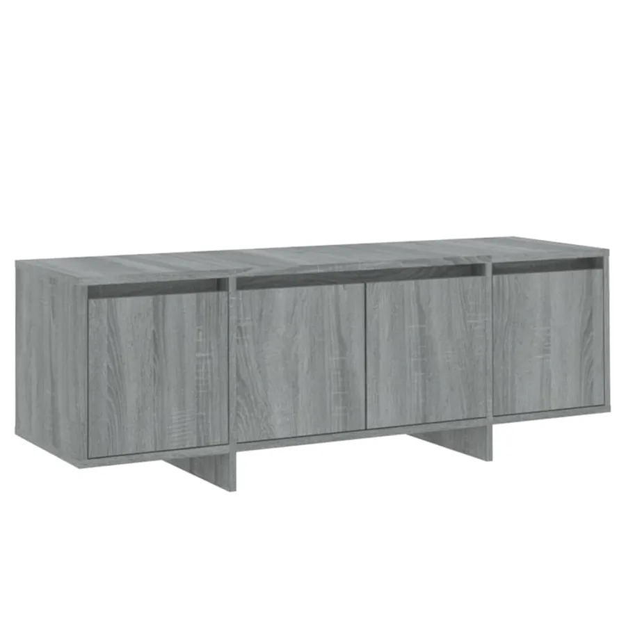 Meuble TV Sonoma gris 120x30x40,5 cm Bois d'ingénierie - 2