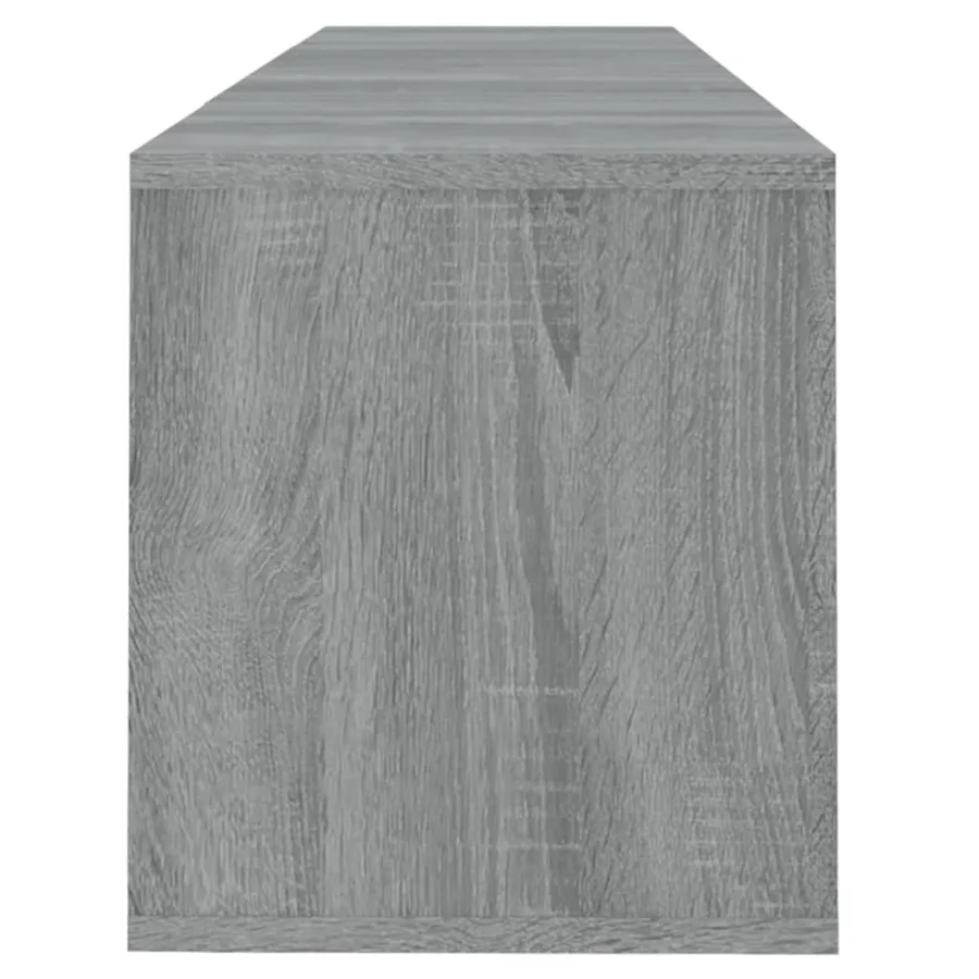 Meuble TV Sonoma gris 120x30x40,5 cm Bois d'ingénierie - 7