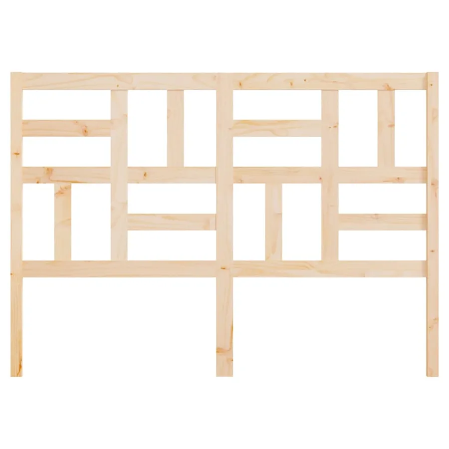 Tête de lit 146x4x104 cm Bois massif de pin - 4