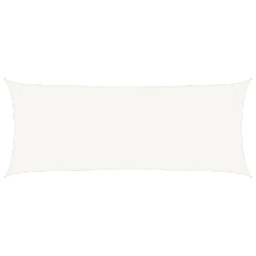 Voile d'ombrage 160 g/m² Blanc 2x5 m PEHD - 2