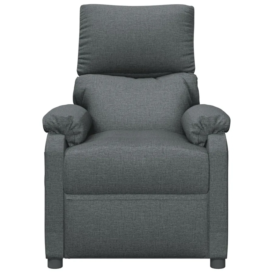 Fauteuil électrique de massage Gris foncé Tissu - 4