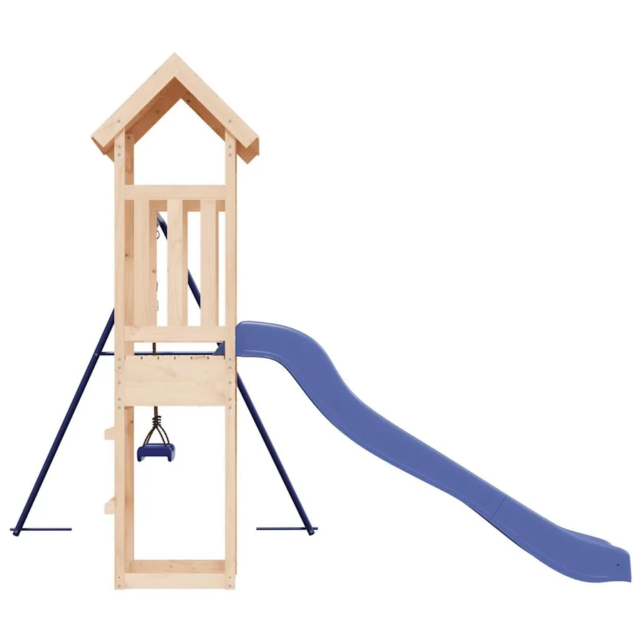 Aire de jeux d'extérieur bois de pin massif - 5
