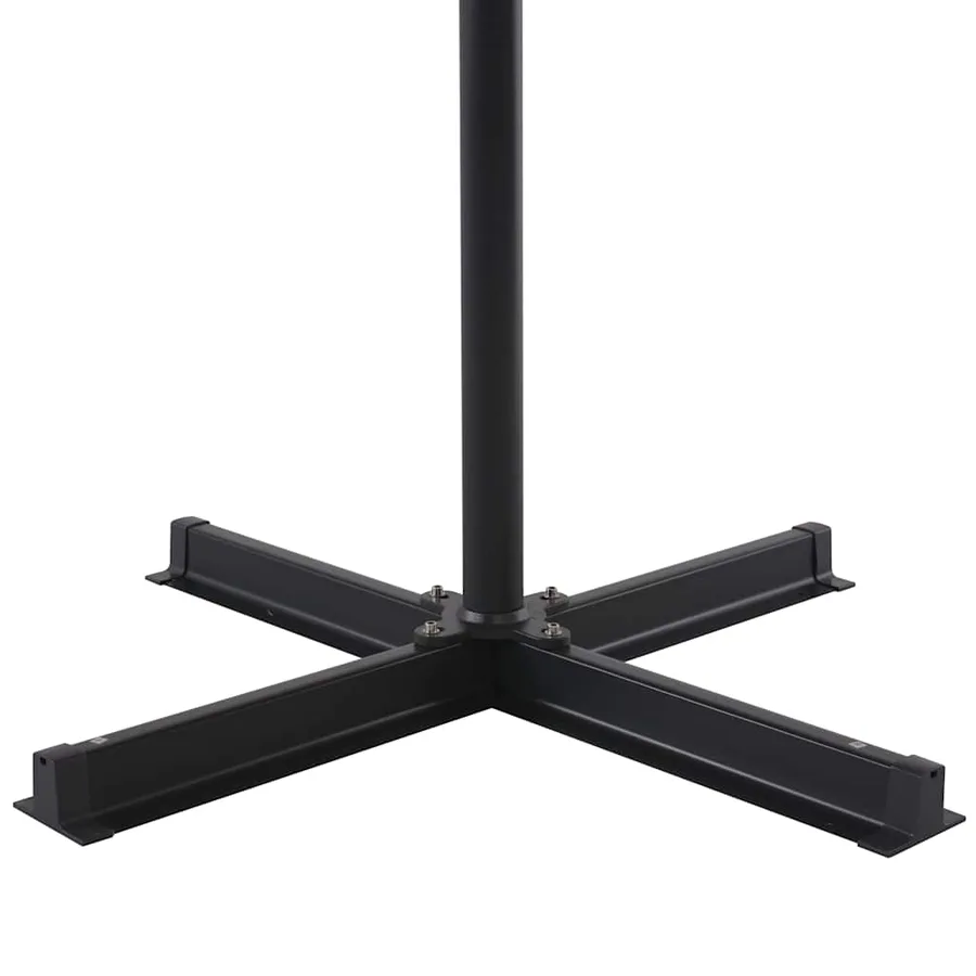 Parasol d'extérieur avec mât en aluminium 500 cm terre cuite - 6