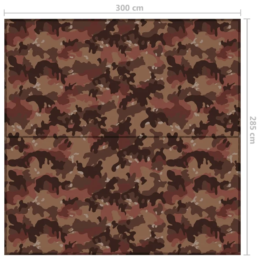 Bâche d'extérieur 3x2,85 m Camouflage - 7