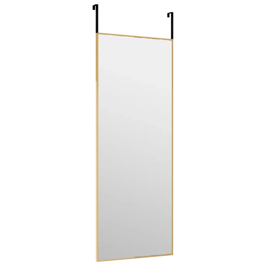 Miroir de porte Doré 30x80 cm Verre et aluminium - 3