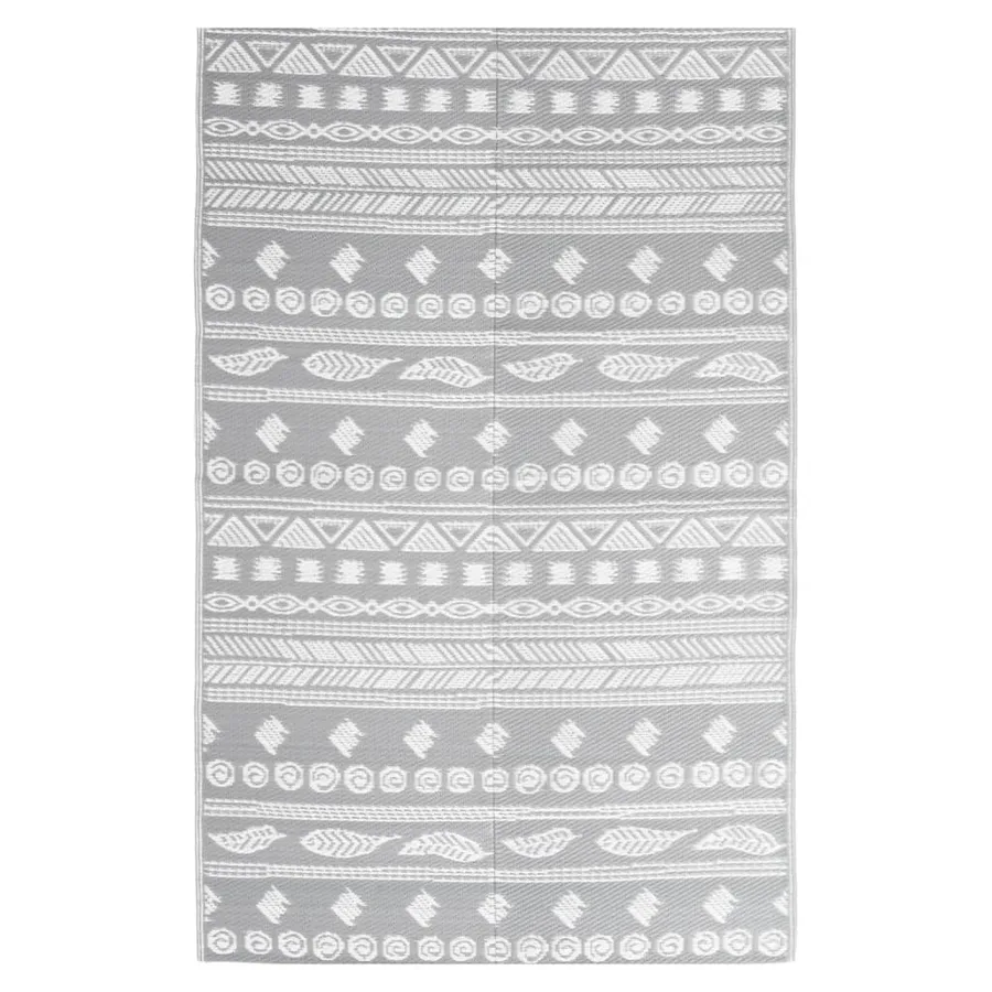 Tapis d'extérieur ARAKIL Gris 190x290 cm PP - 2