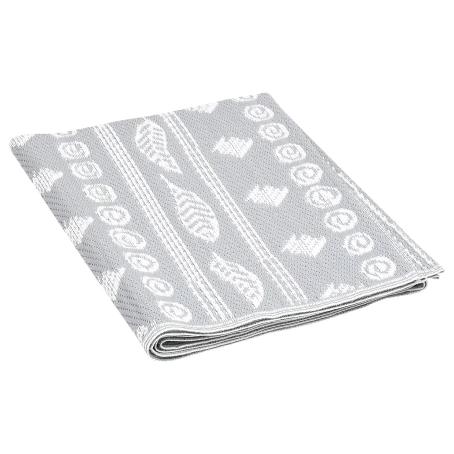 Tapis d'extérieur ARAKIL Gris 190x290 cm PP - 5