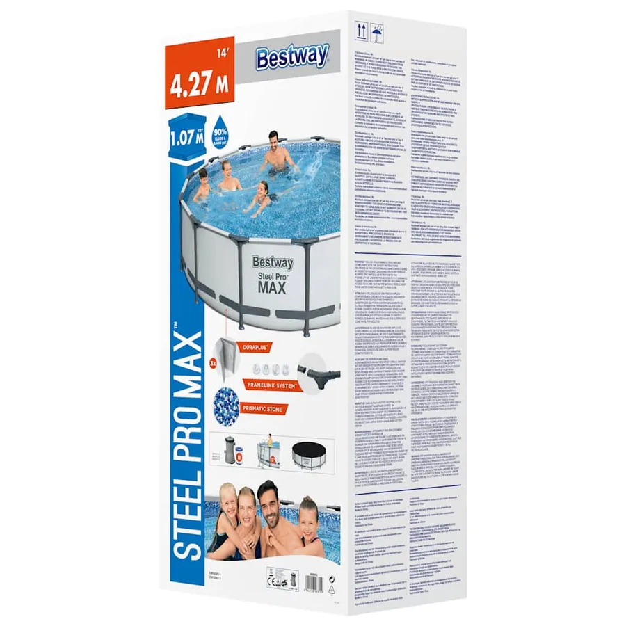 Bestway Ensemble de piscine Steel Pro MAX 427x107 cm - 10