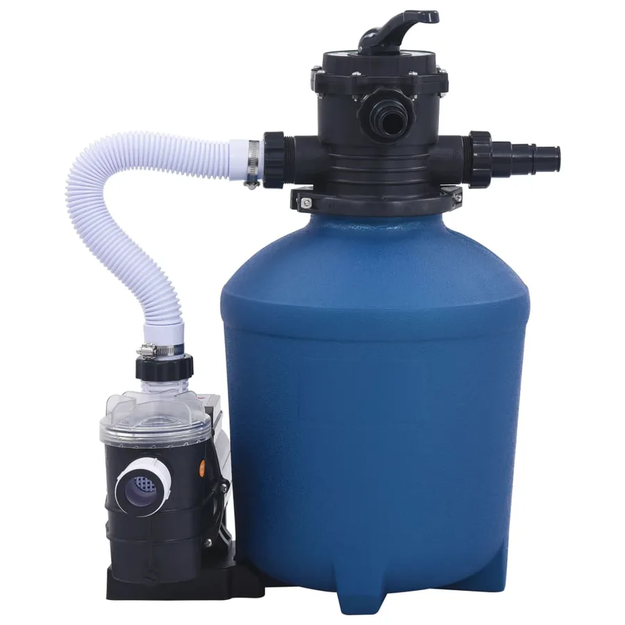 Pompe filtrante à sable avec minuterie 530 W 10980 L/h - 2